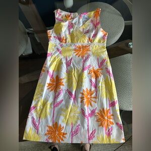 Vintage Sunflower Lily Pulitzer Dress